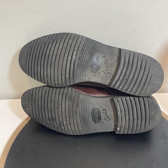 Cole Haan Brown Leather Ankle Boots Mens Size 10.5 D Vibram Chukka Boot Woodbury - Picture 9 of 10